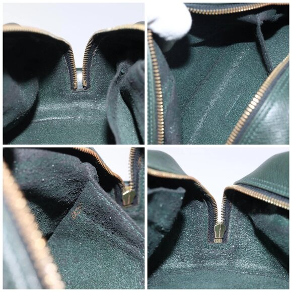 LOUIS VUITTON Taiga Trousse Toilette PM Clutch Bag Epicea - Picture 15 of 16